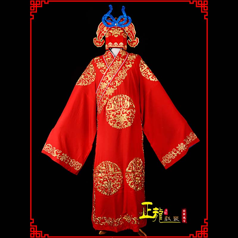 雷山武生服装软绉全金武生衣